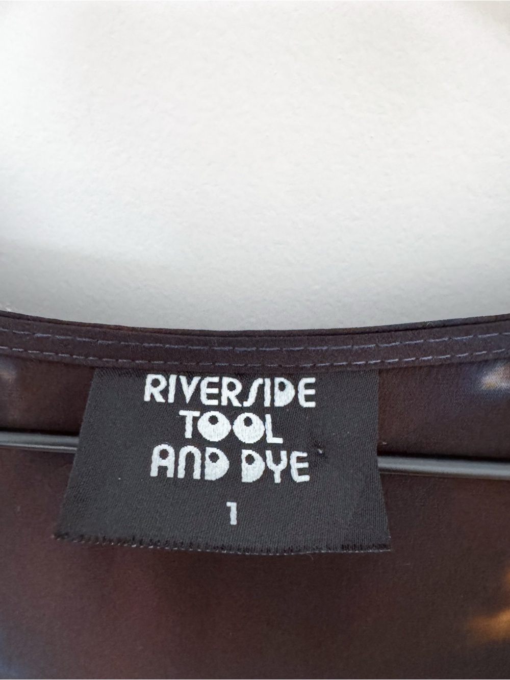 Riverside Tool & Dye Luca Silk Charmeuse Kaftan Midi Dress Black Tie Dye - Picture 8 of 16
